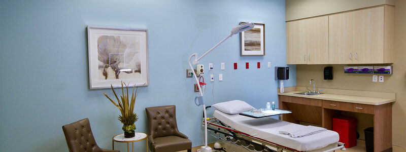 Trauma treatment room at Memorial Village ER in Houston