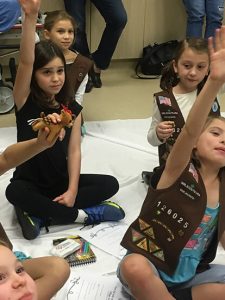 Girls Scouts at Memorial Village ER