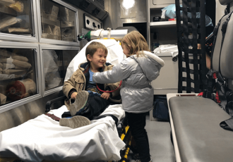 Kids Ambulance Tour